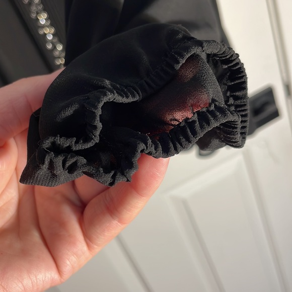 Fancy blouses with crystal handmade decor. 100% polyester - Picture 9 of 11